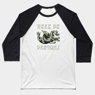 Ill-Tempered Dragon Baseball T-Shirt